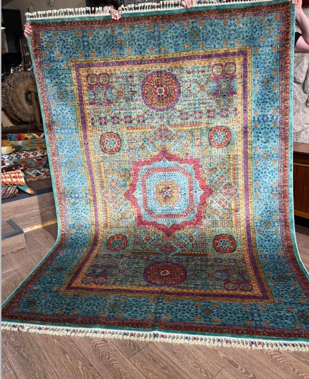 Traditional Mamluk Handwoven   Rug